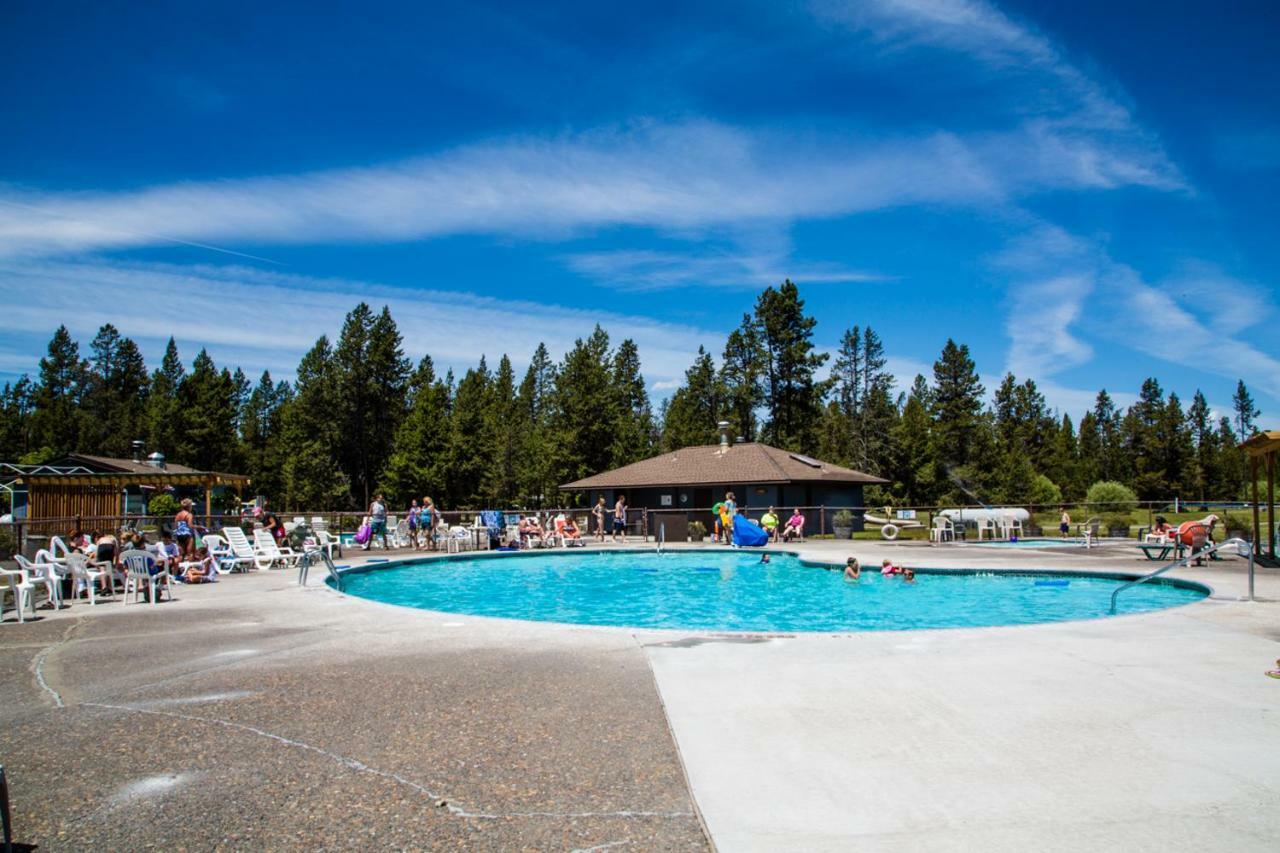 Bend-Sunriver Camping Resort 24 Ft. Yurt 16 Exterior foto